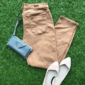 Lila Ryan size 31 camel skinny jeans style #164301